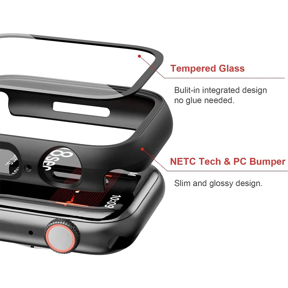 Tempered Glass Screen Protecto - Smartwatch Case ulasan dan harga