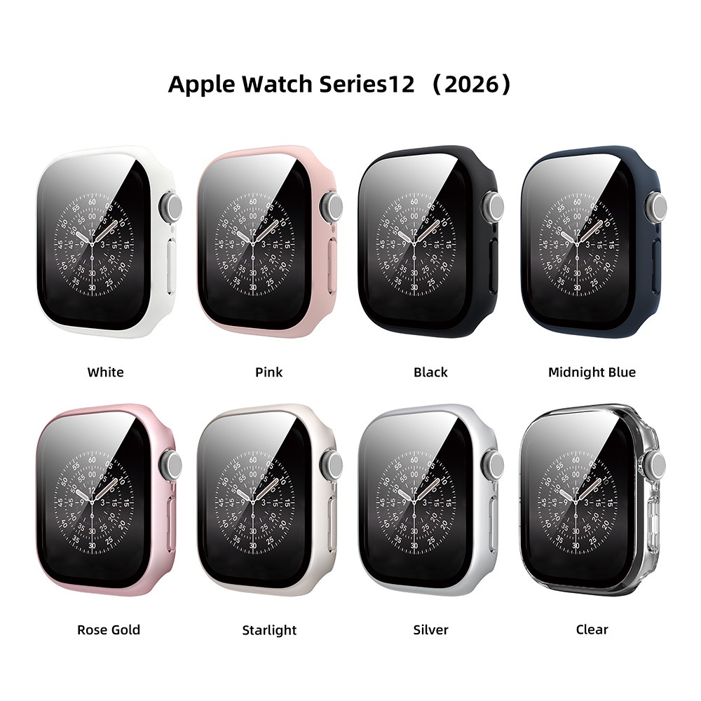 Tempered Glass+Cover For Apple - Apple Smartwatch Accessories ulasan dan harga