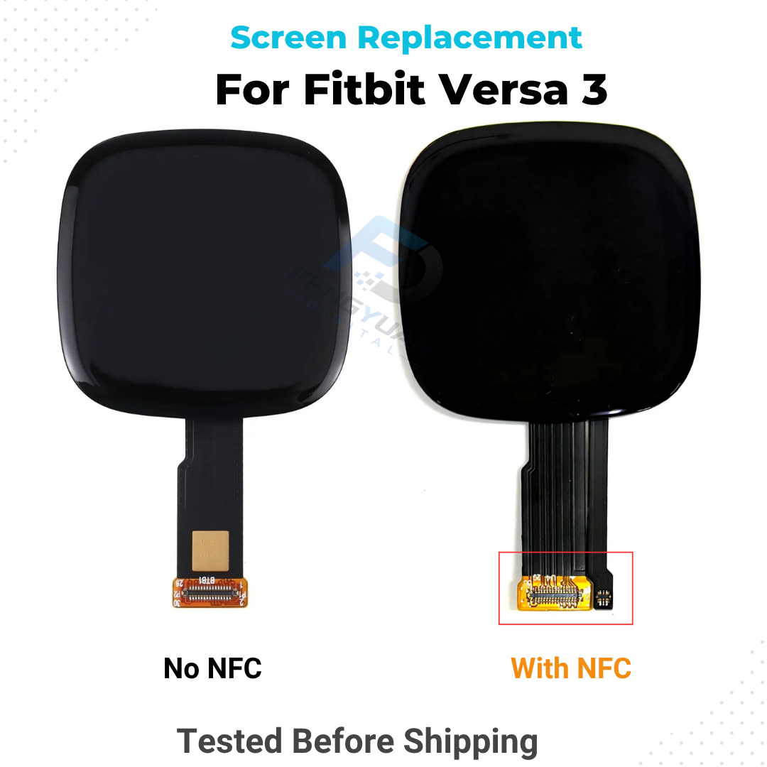 For Fitbit Versa 3 FB511 AMOLE - Smartwatch Touch ulasan dan harga