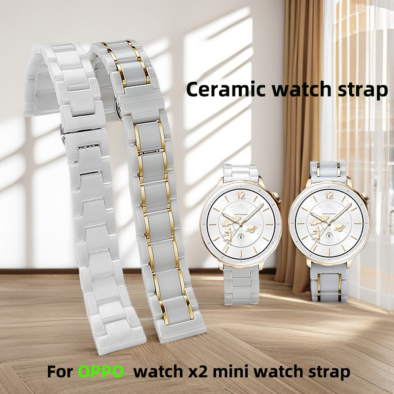 18MM Fashion Women's Ceramic W - Smartwatch X2 ulasan dan harga