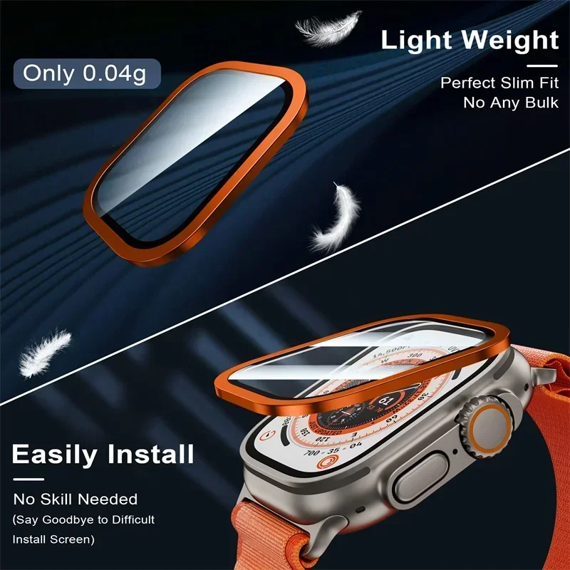 2PCS Tempered Glass for Apple  - Smartwatch Case ulasan dan harga