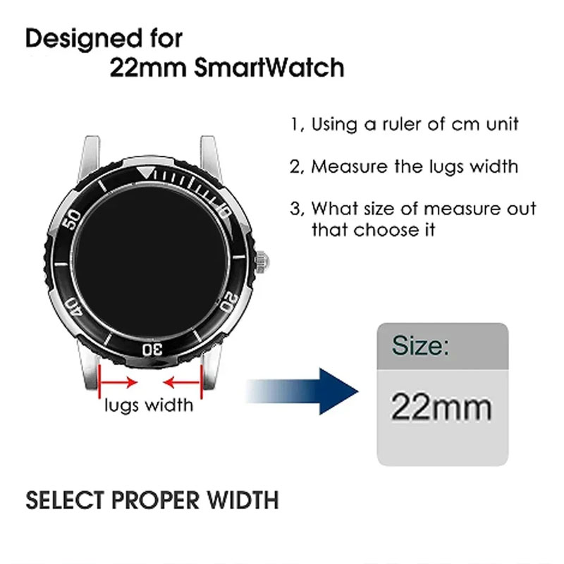 22mm Adjustable Strap For OneP - Smartwatch X2 ulasan dan harga
