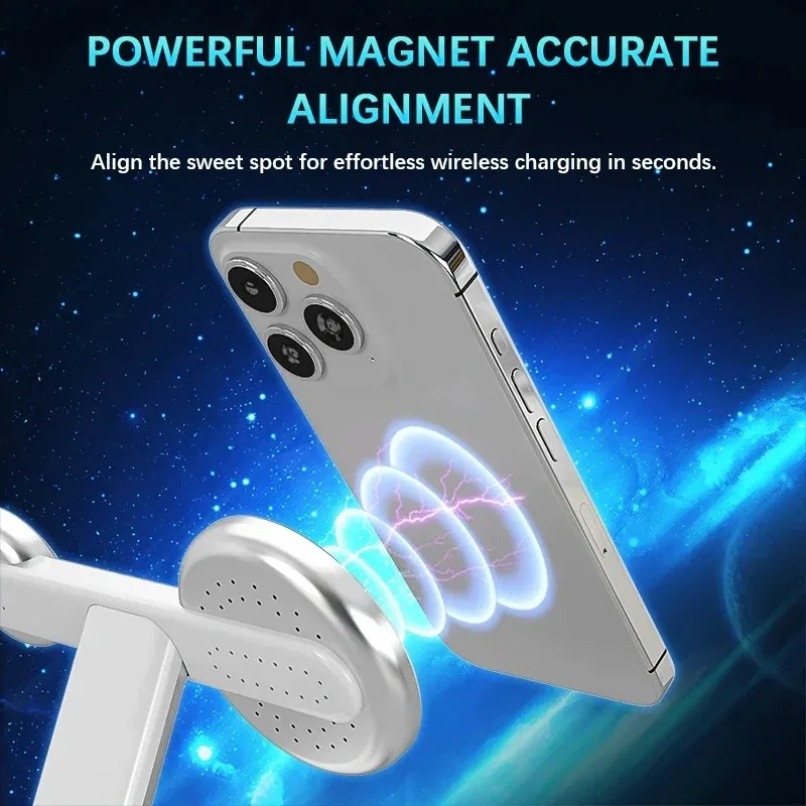 3 in 1 Wireless Charger Stand  - Wireless Charger Watch ulasan dan harga