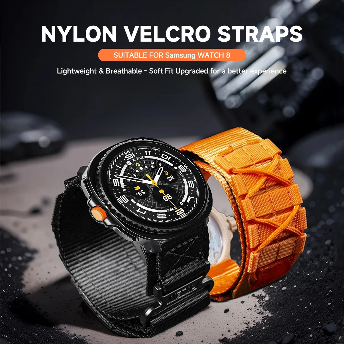 Nylon Travel Loop Band for Sam - Samsung Smartwatch Ultra Accessories ulasan dan harga