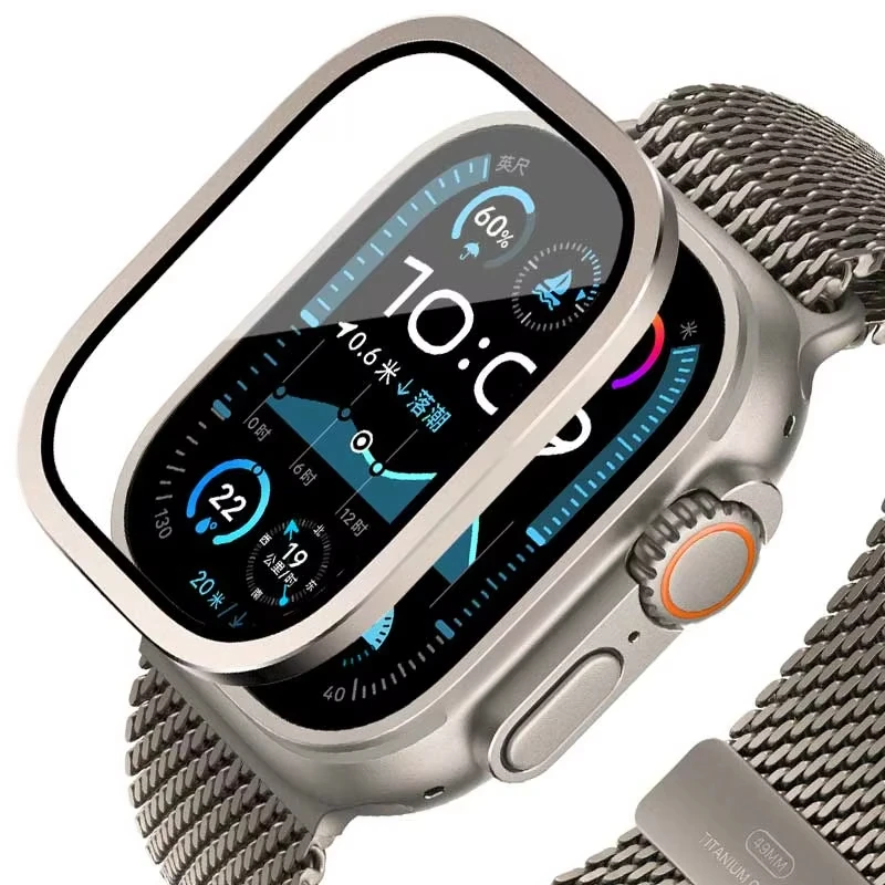 Tempered Glass for Apple Watch - Smartwatch Case ulasan dan harga