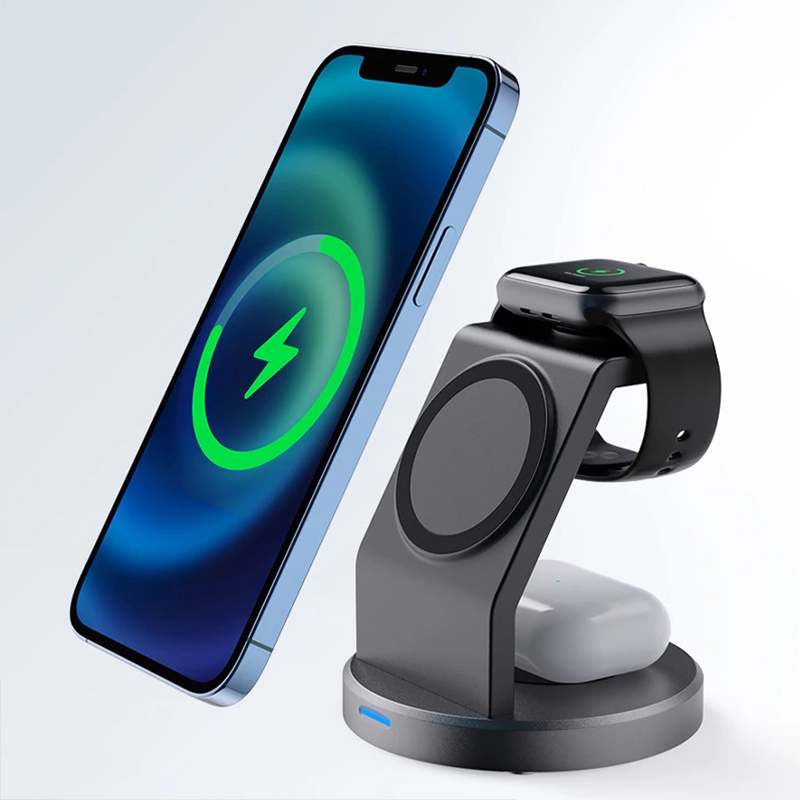 3 In 1 Wireless Charger Stand  - Wireless Charger Watch ulasan dan harga