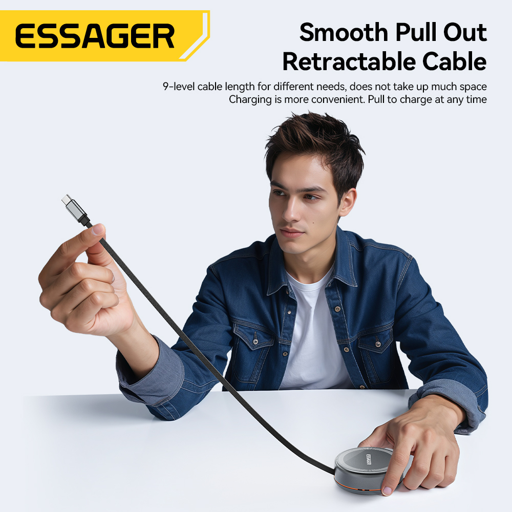 Essager 15W 3 in 1 Magnetic Wi - Wireless Charger Watch ulasan dan harga