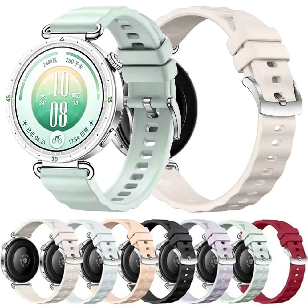 18mm Wave Silicone Strap For H - Smartwatch X2 ulasan dan harga