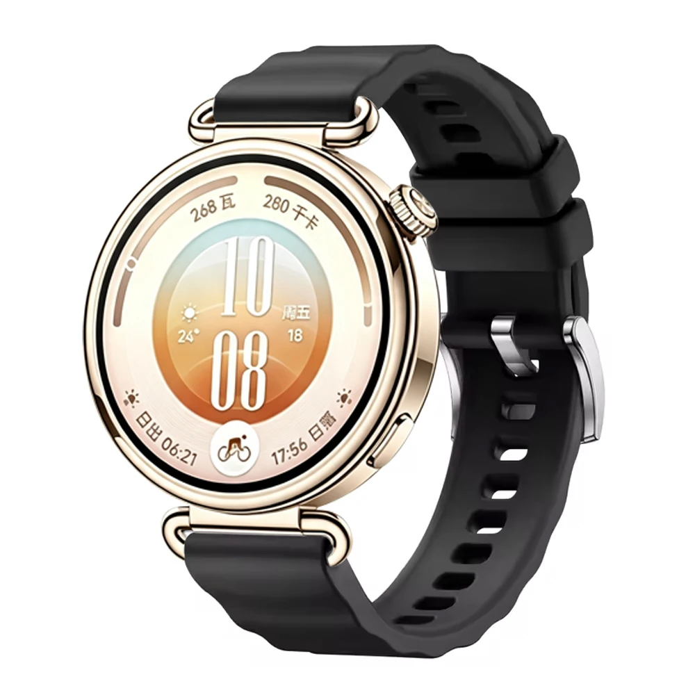 18mm Wave Silicone Strap For H - Smartwatch X2 ulasan dan harga