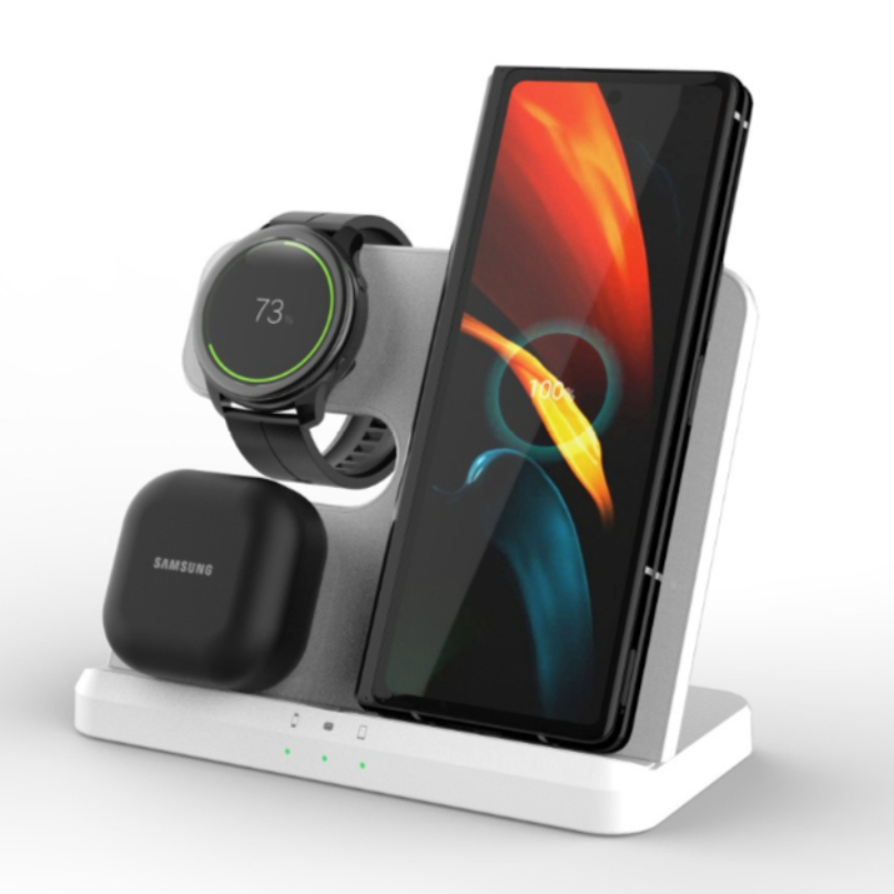 3 in 1 Fast Wireless Charger S - Smartwatch Ac ulasan dan harga