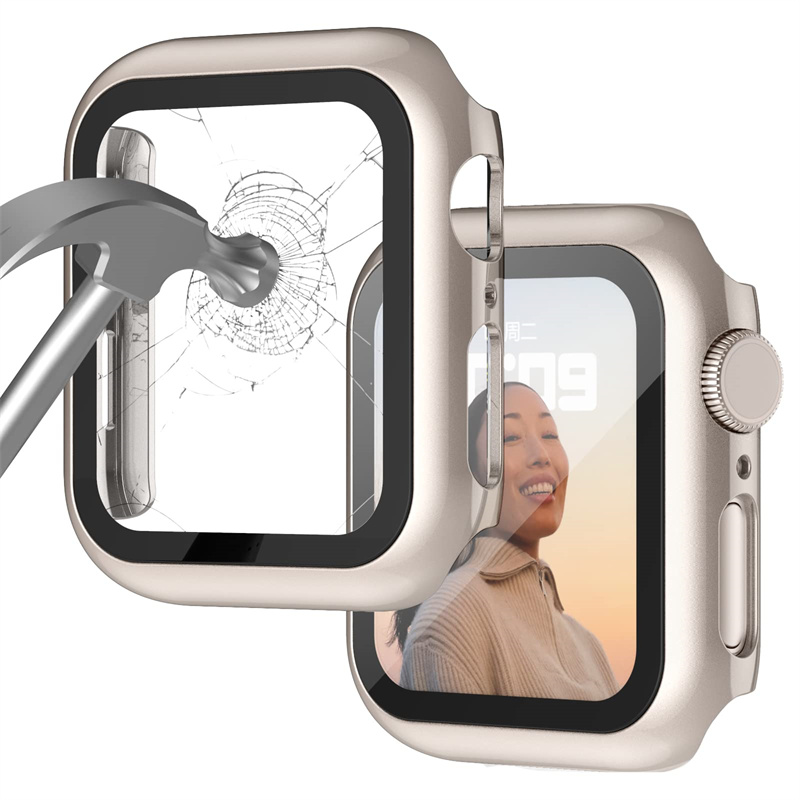 Tempered Glass+ cover For Appl - Garmin Smartwatch Accessories ulasan dan harga