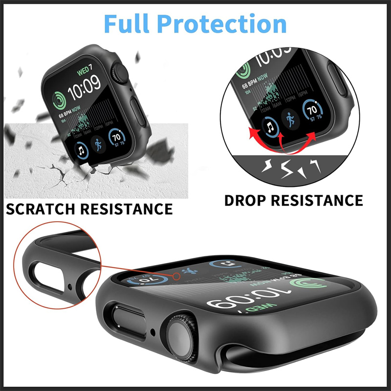 Tempered Glass+ cover For Appl - Garmin Smartwatch Accessories ulasan dan harga