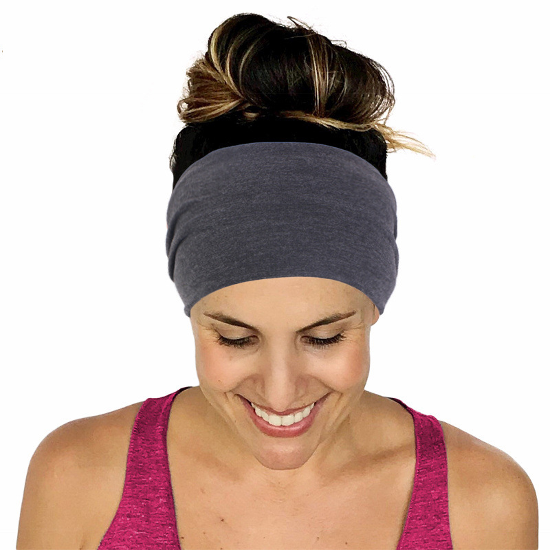 Solid Color Unisex Headband El - Milanaise Mesh Band ulasan dan harga