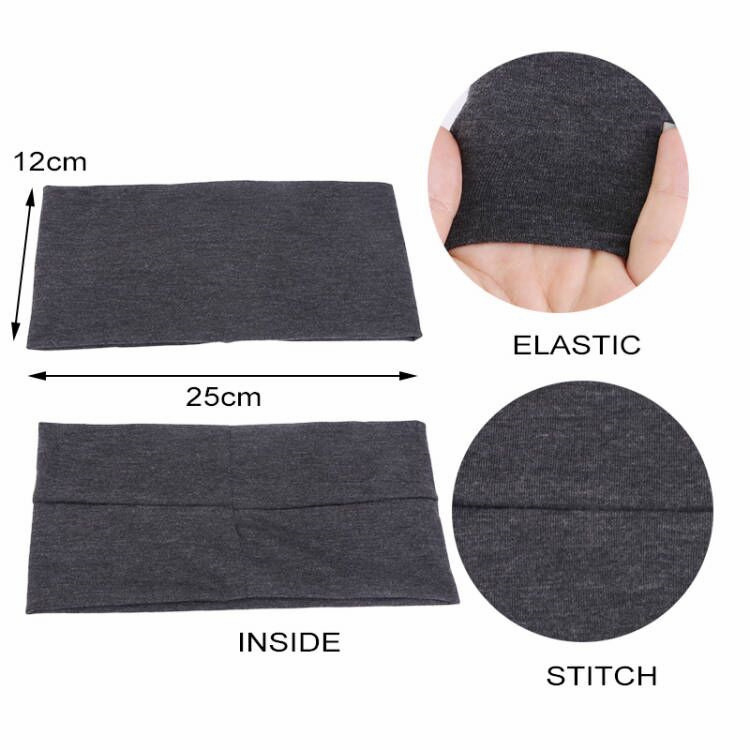 Solid Color Unisex Headband El - Milanaise Mesh Band ulasan dan harga