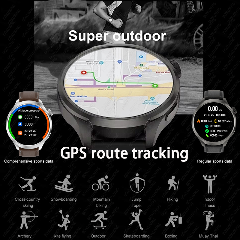 2026 New BOXUXING Outdoor Spor - Smartwatch Nexus ulasan dan harga