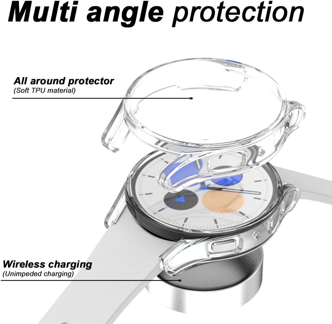 TPU Protective Case for Samsun - Accessories For Galaxy Watch 5 ulasan dan harga