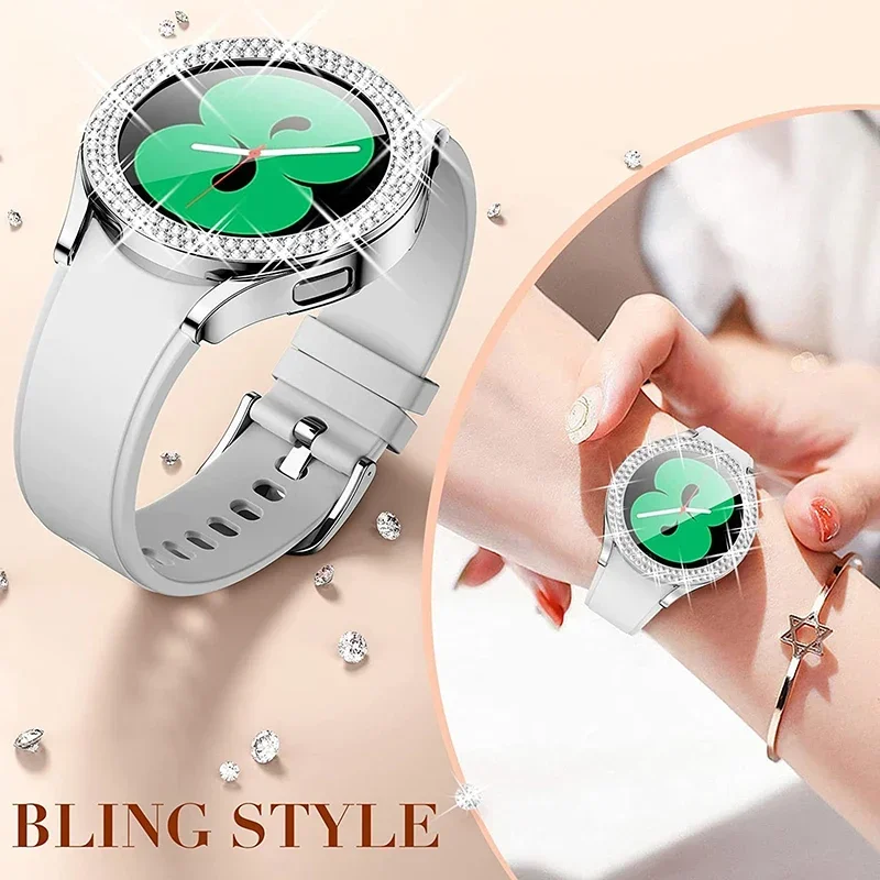 Bling Diamond Case for Samsung - Accessories For Galaxy Watch 5 ulasan dan harga